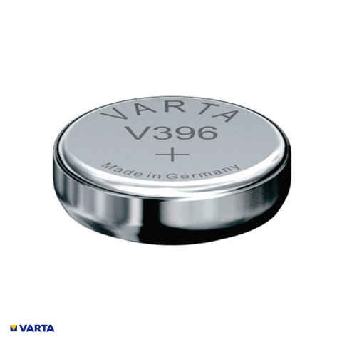Set 10 baterii ceas VARTA V396 SR726W SR59 AG2, oxid de argint, 1.55 V, 7.9 x 2.6 mm, 10 blistere [3]