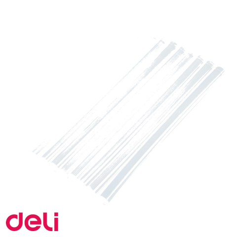 Set 10 batoane lipici transparent hot melt Deli, 11x200 mm, compatibil cu pistoale de lipit [3]