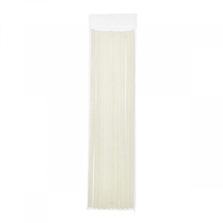 Set 10 bucati bare din silicon semitransparent 7mm diametru x 270mm lungime, 10g, pentru pistol de lipit [2]