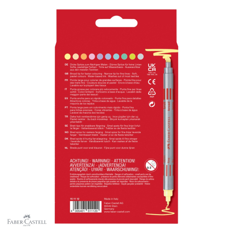 CARIOCA 10 CULORI PASTEL 2 CAPETE FABER-CASTELL [3]