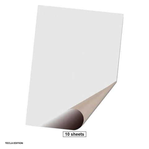 Hartie - Set 10 coli carton duplex, 70 x 100 cm, 230 g/mp, cretat, spate gri