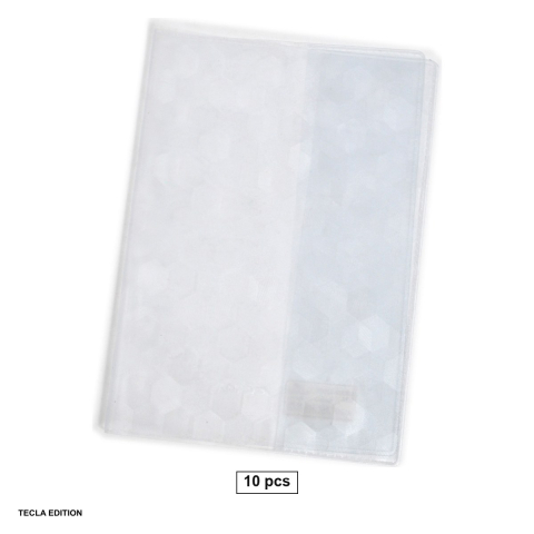 Caiete - Set 10 coperte din plastic, pentru vocabular, transparent