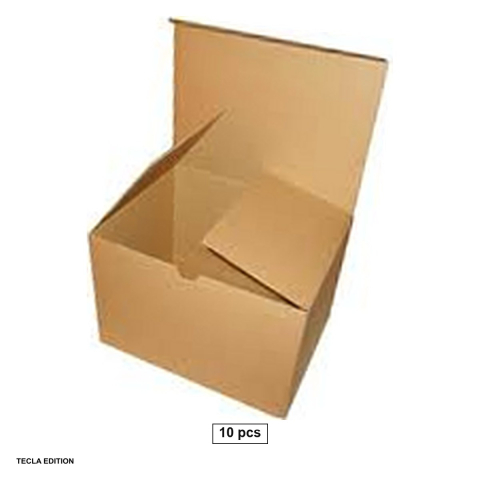 Bricolaj - Set 10 cutii ambalare carton autoformanta, 341x237x338 mm