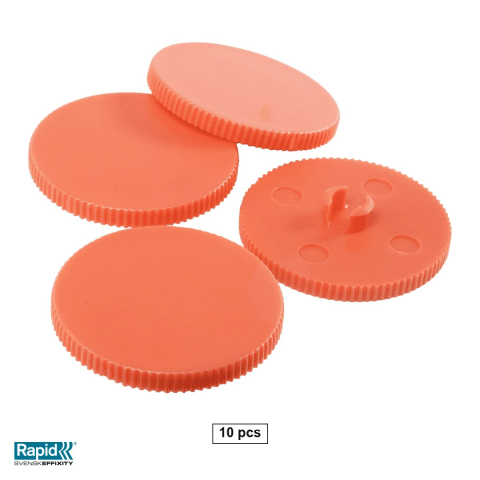 Birotica papetarie - Set 10 discuri de rezerva Rapid pentru perforatorul HDC150/4, 95x2x171 mm