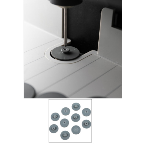 Set 10 discuri perforator 28mm pentru modelele 0130 si 0150, piese de schimb originale, intretinere perforator mare capacitate [1]