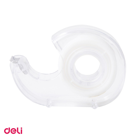 Set 10 dispensere cu banda adeziva invizibila Deli, 18mm x 7.62m, pentru birou si uz casnic [4]