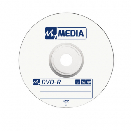 Set 10 DVD-R 4.7 Gb, 16X, My Media 69205, 120 min, cu logo, ambalat in folie [1]