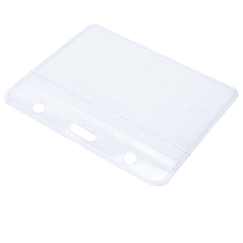 Set 10 Ecusoane Orizontale 91x56mm cu Sistem Zip Ermetic si Prindere Universala - Suporturi Impermeabile pentru Badge-uri si Carduri [1]