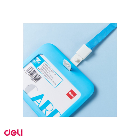 Set 10 ecusoane orizontale rigide ABS cu Snur Textil si Clip, Set Complet, Sistem Glisant, Model EF422, Culori Asortate [4]
