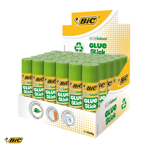 Set 10 lipiciuri stick Bic, 8 g, pe baza de apa, lavabil [3]