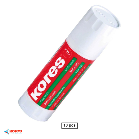 Bricolaj - Set 10 lipiciuri stick Kores 2025, 8 g, cu glicerina, fara solvent