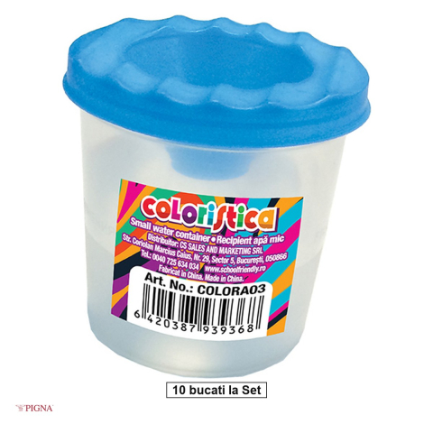 Handmade Creativ si Hobby - Set 10 cutii de apa Pigna, pentru pictura coloristica