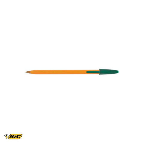 Set 10 pixuri de unica folosinta Bic Orange, varf 0.7 mm, linie fina 0.3 mm, corp portocaliu, pentru scris zilnic [3]