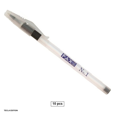 Pixuri - Set 10 pixuri de unica folosinta, scriere 0.7 mm, cerneala neagra, cu capac