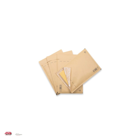 Set 10 plicuri cu bule de aer GPV F16, exterior 240x350 mm, interior 220x340 mm, hartie kraft maro 80 g/mp [3]