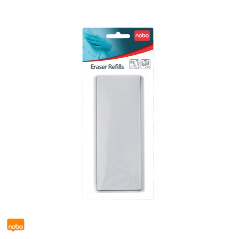 Set 10 rezerve Nobo, pentru buretele de whiteboard 1901433, 166x13x60 mm [3]