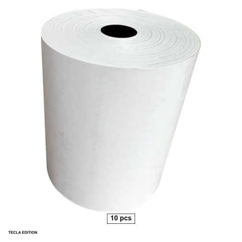 Hartie si role pentru case de marcat - Set 10 role hartie termica 76mm x 25m, pentru case de marcat si imprimante termice