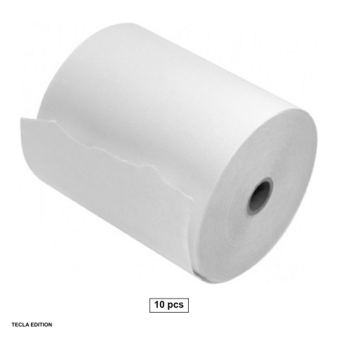 Hartie si role pentru case de marcat - Set 10 role hartie termica, 80mm x 30m, pentru case de marcat si imprimante termice