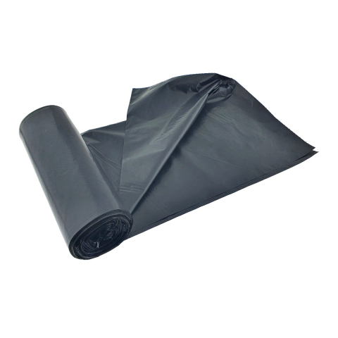 Set 10 Saci Menajeri 120L Super Rezistenti LDPE pentru deseuri voluminoase, curatenie in gradina si spatii comerciale, 69 x 110 cm, negri, ambalati in rola compacta [3]