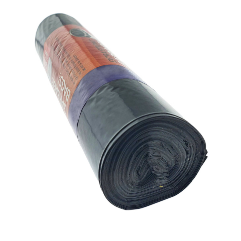 Set 10 Saci Menajeri 240L Super Rezistenti LDPE pentru deseuri voluminoase, curatenie generala si utilizare industriala, 110 x 120 cm, culoare neagra [2]