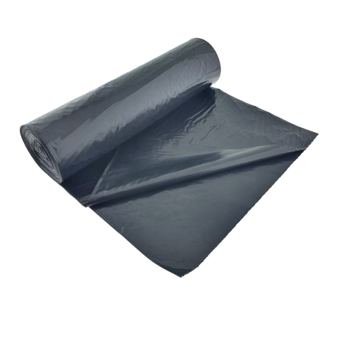 Set 10 Saci Menajeri 240L Super Rezistenti LDPE pentru deseuri voluminoase, curatenie generala si utilizare industriala, 110 x 120 cm, culoare neagra [5]