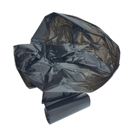 Set 10 Saci Menajeri 60L Super Rezistenti LDPE pentru deseuri menajere uzuale, curatenie in casa si gradina, dimensiuni 60 x 73 cm, negri [5]