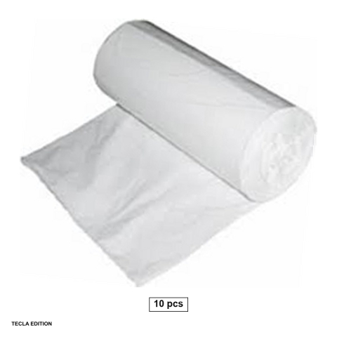 Saci menajeri - Set 10 saci menajeri, capacitate 240 l, verzi, la rola