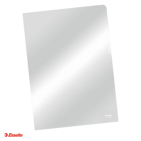 Folii de protectie - Set 100 mape de protectie Esselte, A4, 105 microni, cristal, incolor