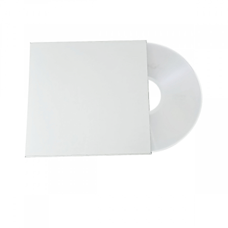 Set 100 plicuri protectie CD/DVD/Blu-Ray, din carton, personalizabile, fara clapeta, Omega 67207, albe [1]