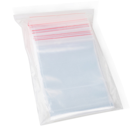 Articole ambalare - Set 100 Pungi cu Inchidere Zip, 200 x 265 mm, Grosime 40 Microni, din Material Plastic de Calitate Alimentara, pentru Depozitare Extra-Large si Organizare Industriala Usoara
