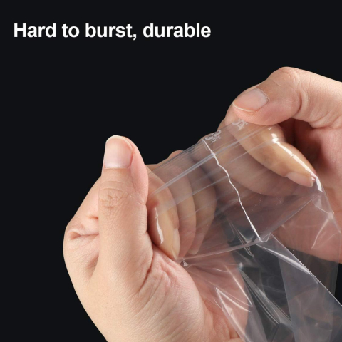 Set 100 Pungi cu Inchidere Zip, 70 x 100 mm, Grosime 40 Microni, din Polietilena Rezistenta, Reutilizabile pentru Organizare Sigura si Depozitare Compacta [5]