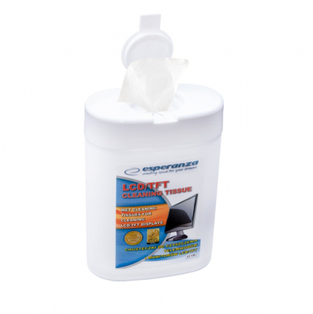 Curatare IT - Servetele pentru curatare monitor, Esperanza, ES106,8 x 9,5 cm
