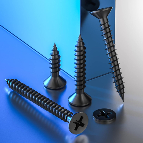 Set 1000 Suruburi Universale pentru Rigips, Dimensiuni Extreme 4.8x120 mm, Autofiletante, pentru Aplicatii Structurale Speciale, Cap Inecat, Otel Fosfatat [4]