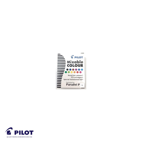 Set 12 cartuse cerneala Pilot Parallel Pen, reincarcare simpla pentru stilouri caligrafica [3]