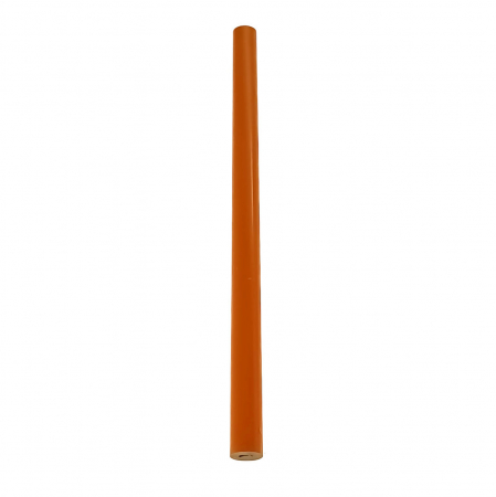 Set 12 creioane dulgher HB pentru lemn, hartie, carton, piatra, beton si caramida, lungime 18 cm, 41723, portocaliu si negru [1]
