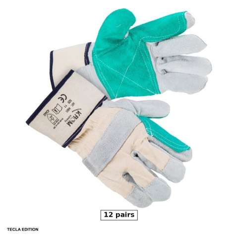 Manusi de protectie - Set 12 perechi manusi de protectie lacatus K603