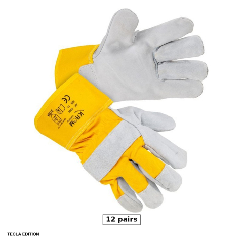 Manusi de protectie - Set 12 perechi manusi de protectie lacatus K604