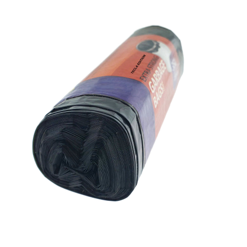 Set 15 Saci Menajeri 35L Super Rezistenti LDPE pentru deseuri menajere uzuale, curatenie in casa si birou, 49 x 58 cm, negri, ambalati in rola compacta [2]