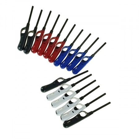 Aprinzatoare - Set 16 brichete cu gaz, BRB00047, reincarcabile, pentru aprins focul, multicolor