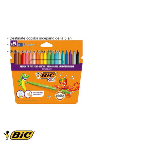 CARIOCA 18 CULORI ULTRALAVABILE KID COULEUR BIC [2]