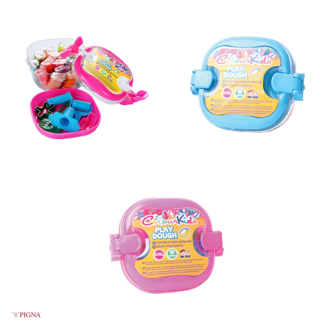 Set 18 plastiline Pigna Colour Kids, 18 culori, 530 g [3]