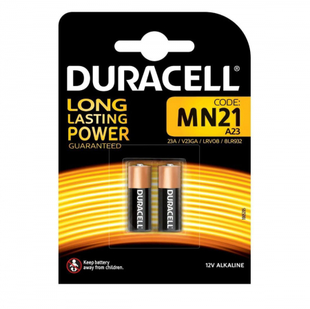 Baterii Alcaline - Baterii Duracell MN21, 2 buc