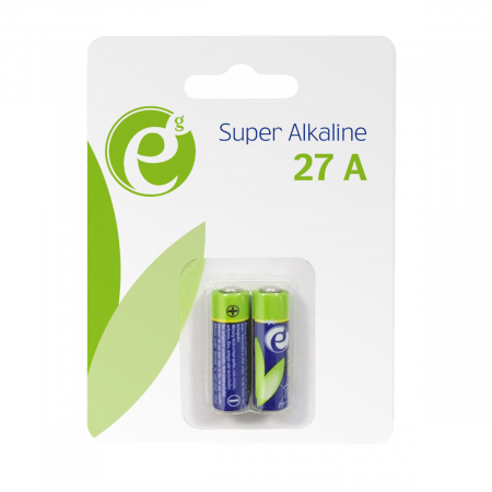 Set 2 baterii A27 / 27A 12V, Super Alkaline, Energenie, in blister [1]