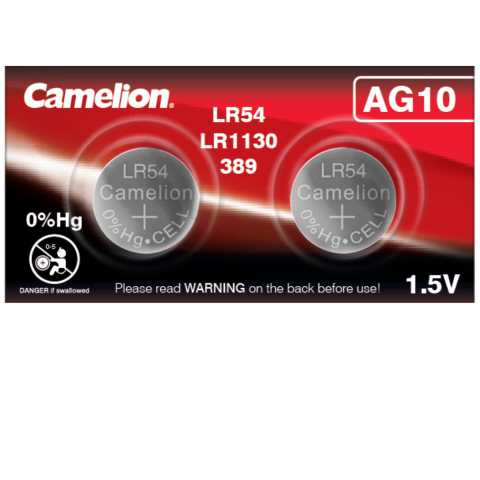 Baterii Butoni - Set 2 Baterii Alcaline Buton SR1130SW AG10 1.5V 80mAh, pentru Calculatoare, Jucarii, Lanterne, in Blister