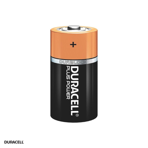 Set 2 baterii alcaline Duracell C LR14, 1.5 V, 26.2 x 50 mm, in blister [3]