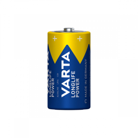 Set 2 baterii alcaline LR14, Varta Longlife Power C, 1.5V, in blister [2]