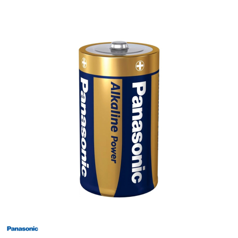 Set 2 baterii alcaline Panasonic Alkaline Power C LR14, 1.5 V, 26.2 x 50 mm, in blister [3]
