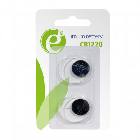 Energy - Baterie Gembird CR1220, 3V litiu, 2 buc., EG-BA-CR1220-01