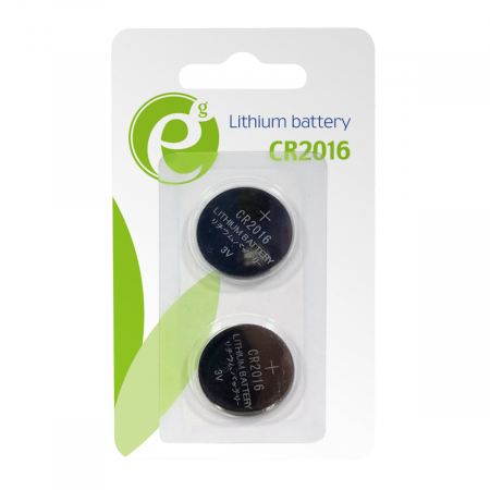 Energy - Baterie Gembird CR2016, 3V litiu, 2 buc., EG-BA-CR2016-01