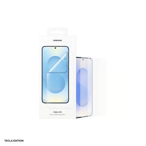 Huse si protectii smartphone - Set 2 folii protectie pentru Samsung Galaxy S25 Plus, Transparent, Samsung Anti-Reflecting